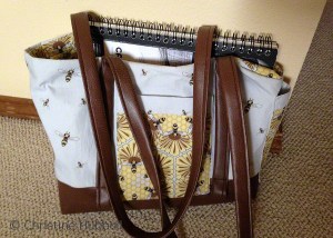 Purse and sketchbook