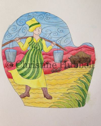 Eight Maids A-milking