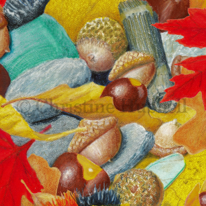 detail of fabric design